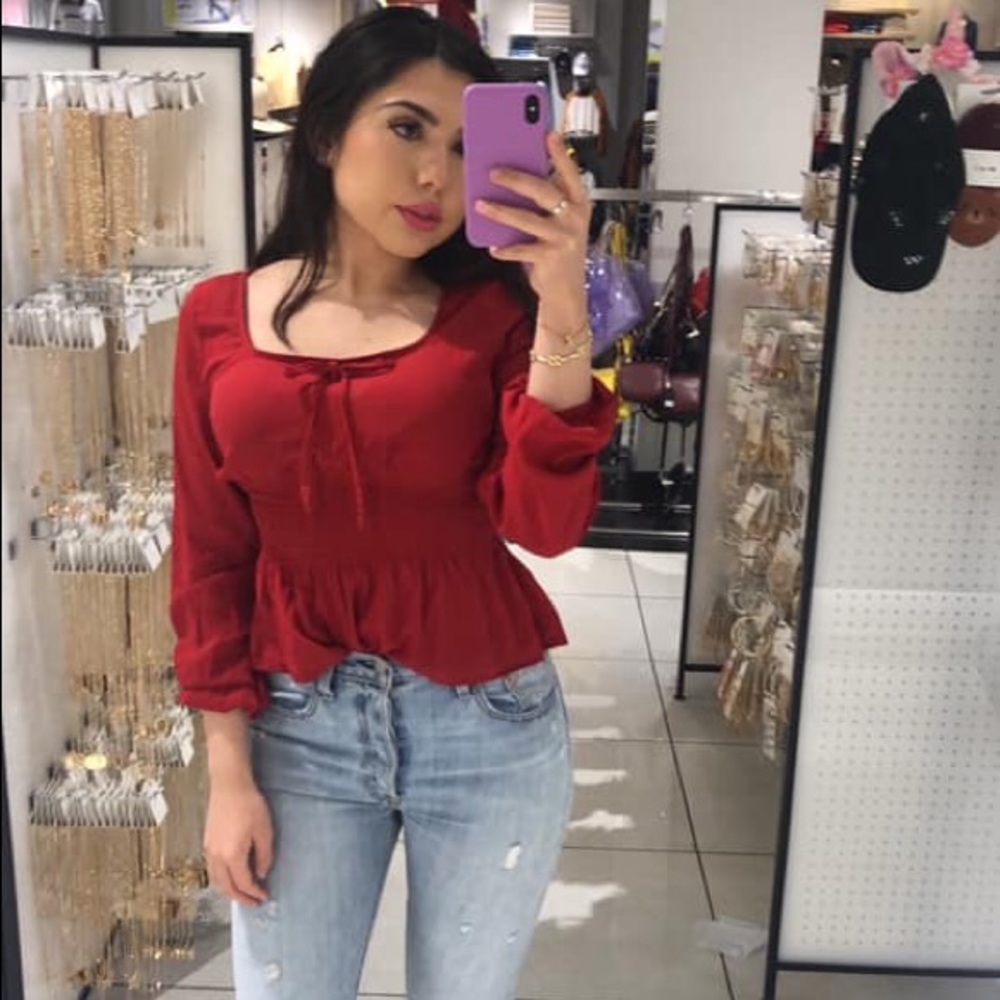 Red Blouse